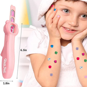 ست آرایشی و استمپر ناخن کودک Nail Art Kit Princess_اسباب بازی